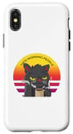 iPhone X/XS Angry Coffee Cat Humour Coffee Monday Hate Morning People Case