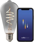 Bluetooth Smart LED E27 Lyktlampa Rök 1800K 100lm 4,7W