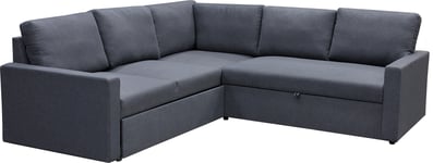 Skånska Möbelhuset Dream grå bäddsoffa med förvaring hörnsoffa