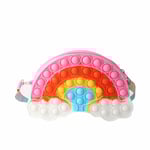 Shoulder Bag Inca Pop-it Multicolour Rainbow