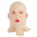 Realistsik Gammal Man Gammal Kvinna Huvudöverdrag Huvudbonad Latex Huvudbonad för Karneval Halloween Cosplay Festdräkt Maskerad Rekvisita