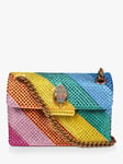 Kurt Geiger London Mini Kensington Rainbow Shoulder Bag, Multi