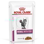 Ekonomipack: Royal Canin Veterinary Diet 48 x 85 - Renal Fish (48 x 85 g)