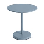 Muuto Linear steel café table V2 bord o70 cm Pale blue
