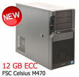 Workstation Fujitsu Celsius M470 500GB HDD D2778-B14 Sap 10601093388 Medical New