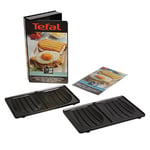 Tefal Coffret Snack Collection - 2 plaques croque monsieur + 1 livre de recettes XA800112