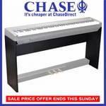 ROLAND FP-30 Digital Piano Wooden Stand - CHASE L75 In BLACK For ROLAND FP30*