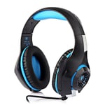 Gaming Headset with Microphone for PC Laptop PS4 Xbox One PS5 Headphones Bass