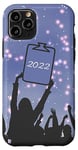 iPhone 11 Pro New Year Celebration 2022 Midnight Greeting Case