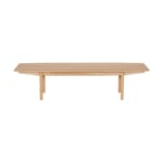 Asplund Lucca lounge bord 50x160 cm Natural oak