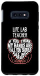 Galaxy S10e I Train Life Lab Super Heroes - Teacher Graphic Case