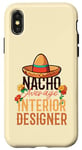 Coque pour iPhone X/XS Nacho - Cinco De Mayo - Designer d'intérieur moyen