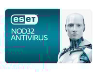Eset Nod32 Antivirus - Abonnemangslicens (1 År) - 1 Användare - Ladda Ner - Win