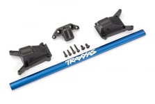 Traxxas 6730X Chassistag Överliggare Alu Blå