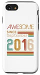 iPhone SE (2020) / 7 / 8 9 Years Old Awesome Since September 2016 9th Birthday Case