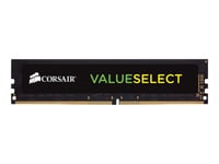 CORSAIR Value Select - DDR4 - module - 8 Go - DIMM 288 broches - 2133 MHz / PC4-17000 - CL15 - 1.2 V - mémoire sans tampon - non ECC