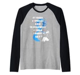 It Takes A Special Mom to Hear What a Child Cannot Say, Raglan Baseball Tee