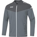 JAKO Women's Champ 2.0 Presentation Jacket, Stone Grey/Anthracite Light, 42