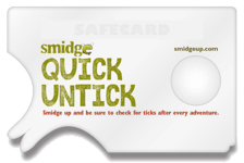 Smidge Untick Card - Fästingborttagare