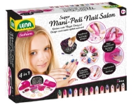 Lena Mani-Pedi Nail Salon, Children''s manicure set, 8 år, Batterier kreves, Flerfarget
