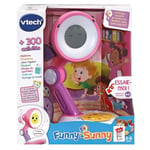 VTech - Funny Sunny Rose, Compagnon Interactif, Conteuse d'Histoires et Chansons, Relaxation, Routine, Émotions, Jeux Rigolos, Veilleuse, Réveil, Cadeau Enfant de 3 Ans à 8 Ans - Contenu en Français