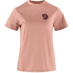Fjällräven Fox Boxy Logo Tee, T-skjorte dame Dusty Rose 87153-300 L 2023