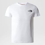 The North Face Teens' Simple Dome T-Shirt TNF White (82EA FN4)