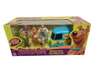 New Scooby Doo Mystery Solving Crew 5 Figure + Vehicle Play Set