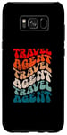 Coque pour Galaxy S8+ Agent de voyage rétro