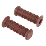 Stylish Anti‑corrosion 22‑25mm Rubber Hand Bar Grip for Motorcycle Accessory(Brown)