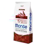Monge Natural Superpremium lamm, ris & potatis - Ekonomipaket: 2 x 12 kg