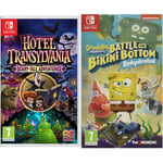 Hotel Transylvania: Scary Tale Adventures (Nintendo Switch) & SpongeBob Squarepants: Battle For Bikini Bottom - Rehydrated (Switch) (Nintendo Switch)