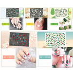 Nail Sticker Beauty Decal Manicure Diy Decoration Art Xf3231