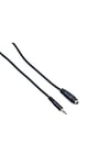 Bespeco ULH150 Stereo Jack Extension Cable M Ø 3.5 mm/Stereo Jack F Ø 3.5 mm, 1.5 m