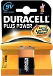Duracell Plus MN1604 Battery Alkaline 9V Ref 75051887