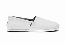 Toms Mens Classics Optic White Espadrilles Slip On Shoes