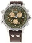 Hamilton H77932560 Khaki Aviation Grøn/Læder Ø46 mm