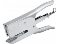 SAX häftapparat Saxdesign 630, häftar upp till 40 ark, platt, silver