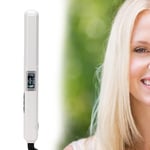 (White EU Plug)Ultrasonic Infrared Hair Straightener Cold Wave Hair SG5