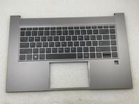For HP ZBook Studio G7 M14609-B31 US International Palmrest Keyboard Top Cover