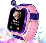 Vannico Kids Smart Watch Phone SOS for Kids Music Touch Screen 16 Games MP3 with