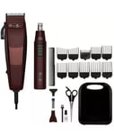 Wahl 79449-917 Hair Clipper & Nose/Ear Trimmer 18-Piece Shaver Bundle