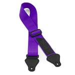 TIGER UAC4-PU Ukulele Strap for Soprano, Concert, Tenor and Baritone Ukes with Pick Holders Purple