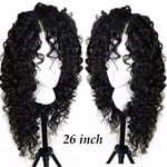 Hair Wigs Lace Front Short Curly 26 Inch