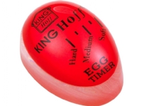 KingHoff mekanisk äggklocka röd (KH-1015)