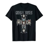 Guns N' Roses Official Vintage Cross T-Shirt
