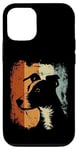 Coque pour iPhone 12/12 Pro Retro Vintage Design Smooth Fox Terrier Dog