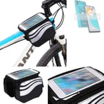 For Motorola Moto E22s bike frame bag bicycle mount smartphone holder top tube c