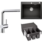 BLANCO 514019 Linus+ 525954 PLEON 6 Kitchen Sink+ 526204 Select II 60/3 Kitchen Waste sorter Container 60/3-526204