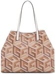Guess Hwsa6995290 Vikky Shopper In Taupe UK One Size